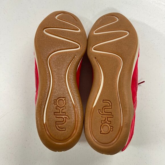 Ryka Women's Era Lace Up Sneaker Shoe 11 Salsa Red Worn Once- Perfect - Picture 6 of 9